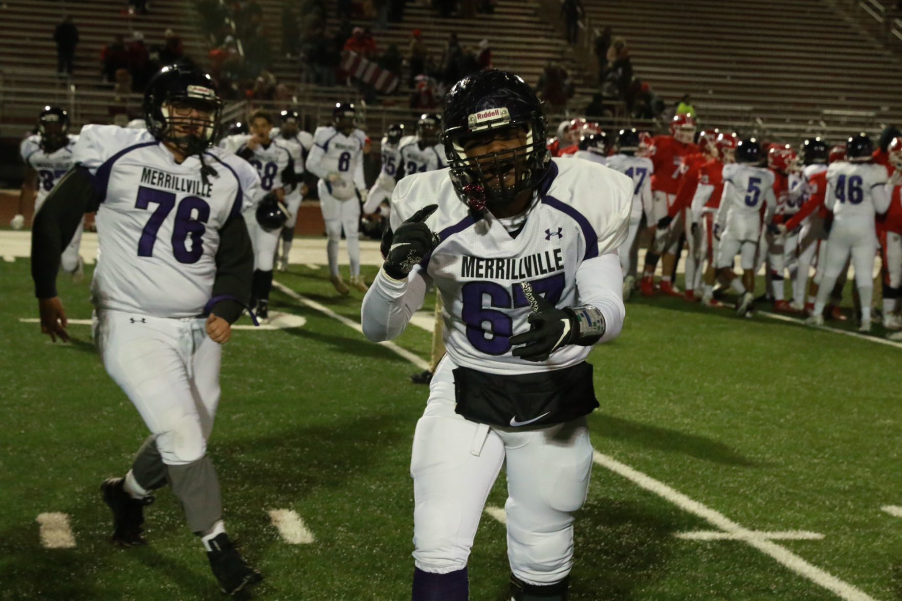 Gallery: Football Sectional - Merrillville at Crown Point